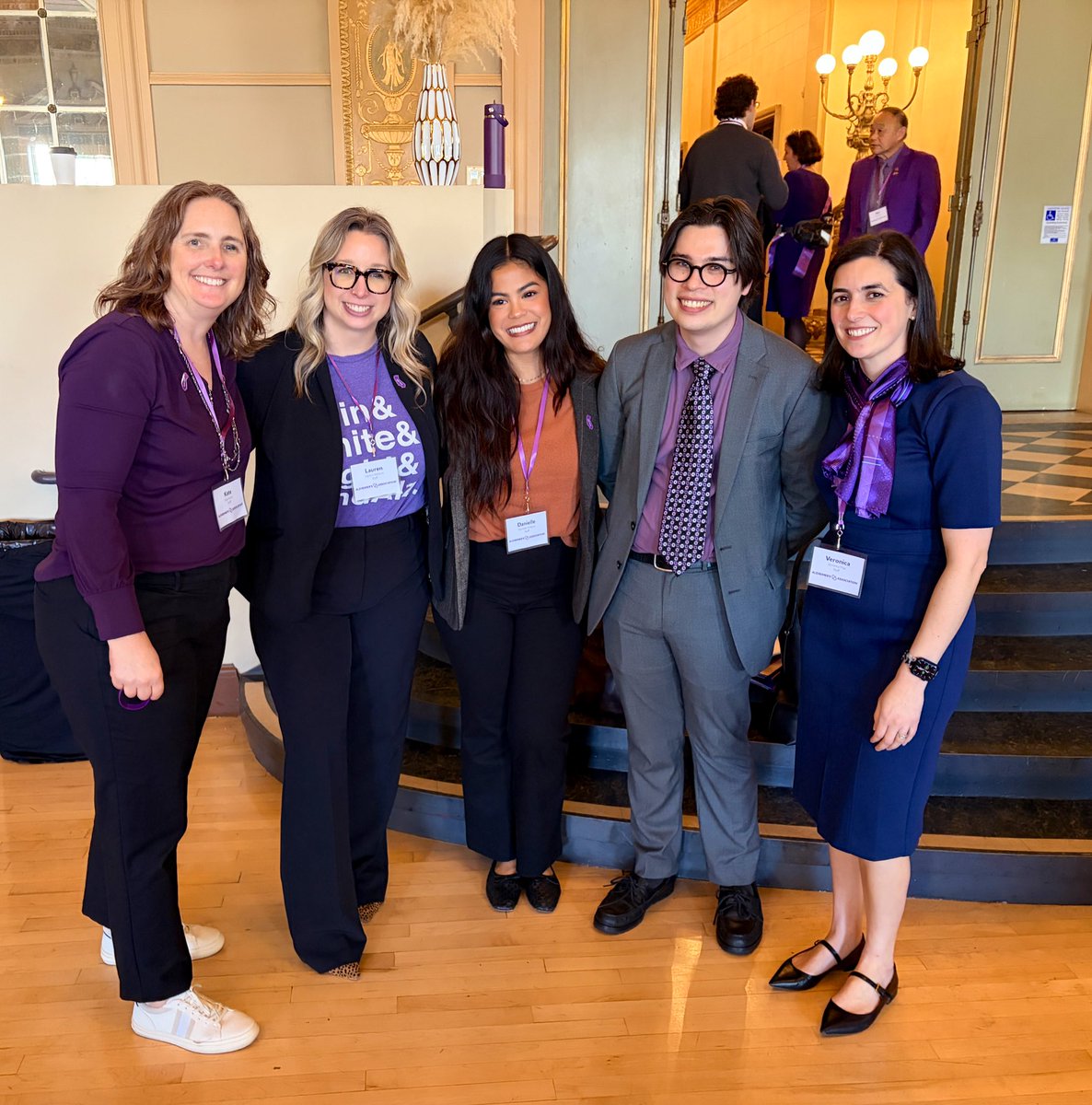 Turning Sacramento purple today with our great California policy team and over 150 advocates!! #EndAlz #Care4Alz <a href="/californiaalz/">California Alzheimer's Association</a>