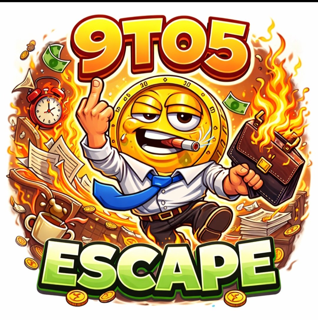 9to5Escapeee's tweet photo. @leonardnftpage @swappedcom The system says work until you're old.
We say ESCAPE.
🔥 $ESCAPE – The meme coin for people done with the 9-to-5 grind.
👇 Join the rebellion

3FnmNBdpzza7AQr1XjhZobCDRqax265pdWbyt2gApump https://t.co/DBwsA1zwQ7