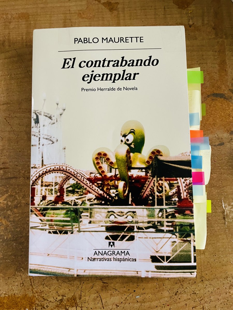 tintanews's tweet photo. 💥 Muy bueno “El contrabando ejemplar” del #escritor #argentino Pablo Maurette, ganador del premio Herralde de Novela 2025. Publicado por ⁦@AnagramaEditor, disponible en EEUU vía ⁦@SpanishPublishe⁩ l 
⁦@nycreaders⁩ #books #narrative tintanews 📚📖📚 https://t.co/5qAZ0KU8zS