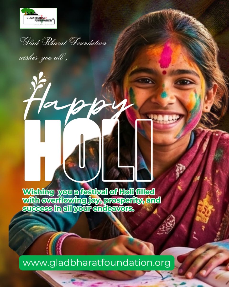 bharat_glad's tweet photo. Happy Holi https://t.co/dFrEMhSIp7