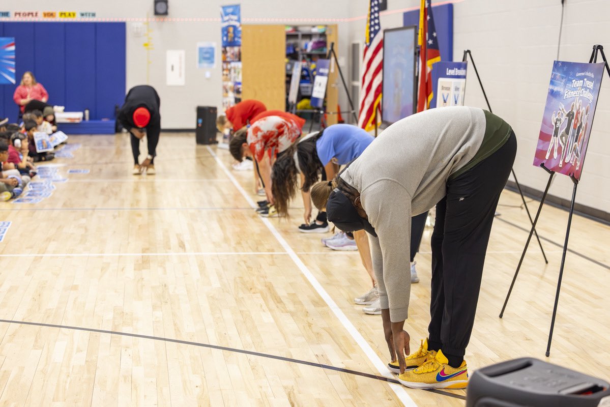 Team Tressel Fitness Challenge tweet media