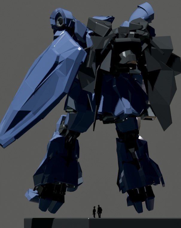 4.5th generation Mobile suit
Compact Minovsky Craft System 

第4.5世代モビルスーツ
簡易ミノフスキフライトシステム
