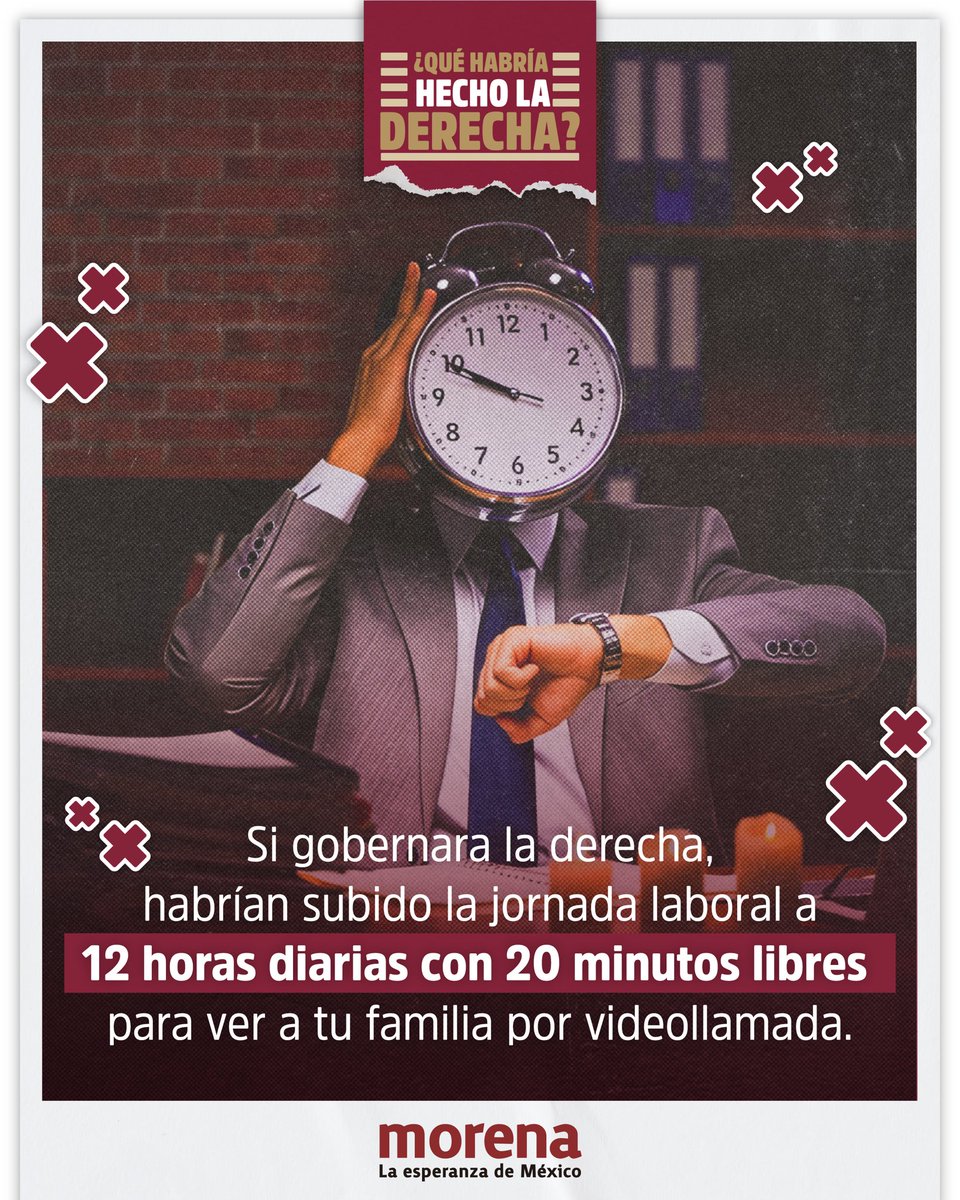 Morena tweet media