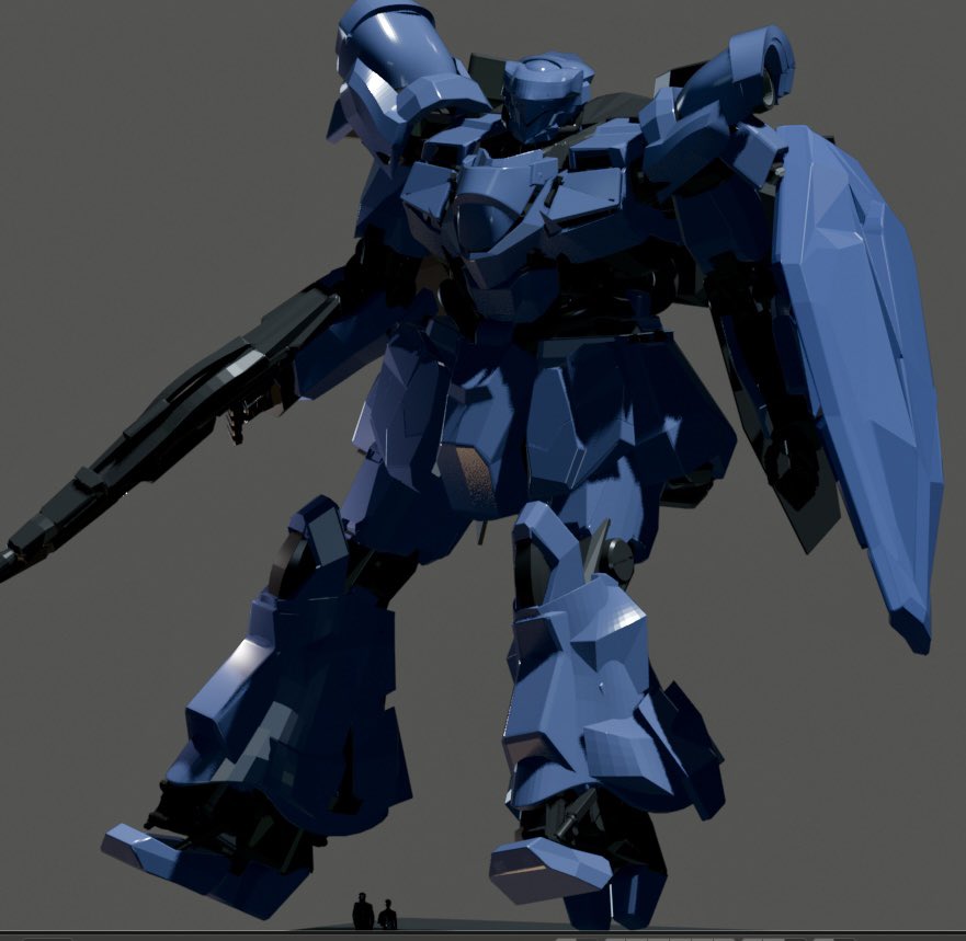 4.5th generation Mobile suit
Compact Minovsky Craft System 
第4.5世代モビルスーツ
簡易ミノフスキフライトシステム非内蔵式