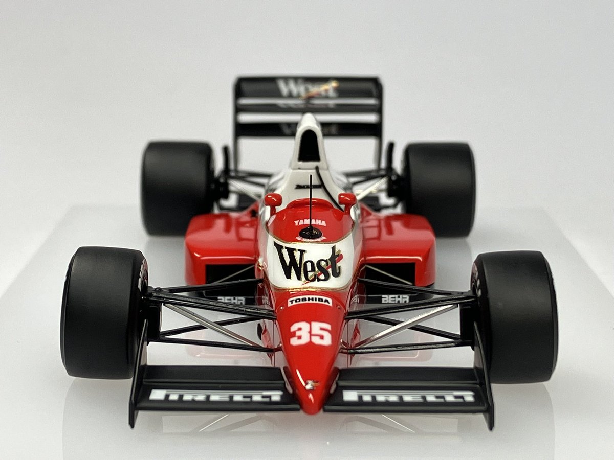 35の日 1/43 scratch building Zakspeed Yamaha 891 Japanese G.P.