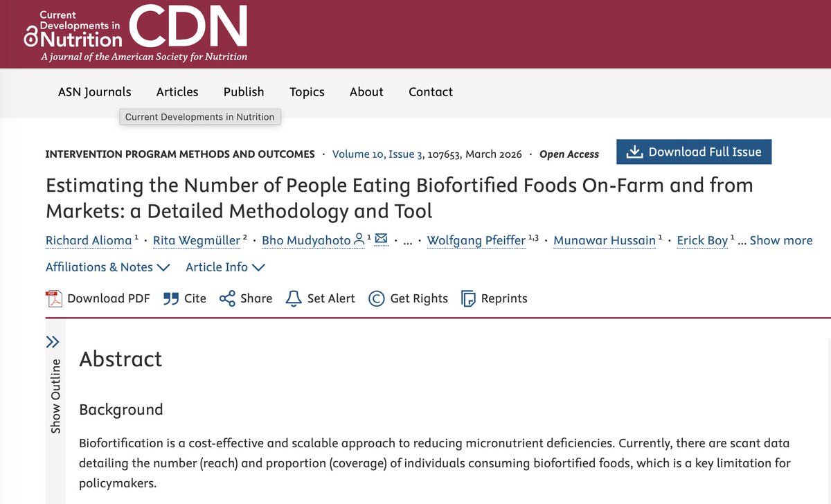 HarvestPlus tweet media