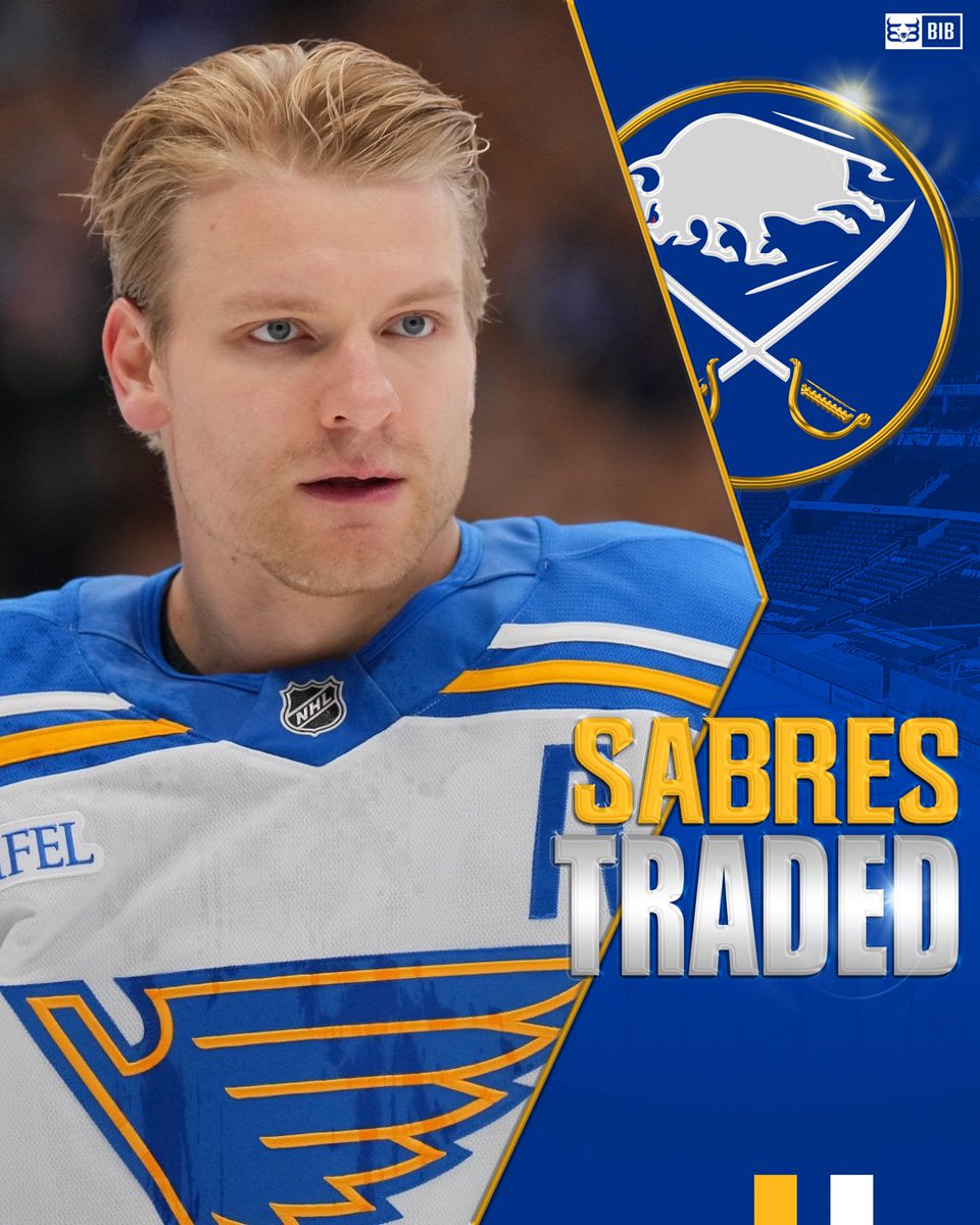 BuiltInBuffalo_'s tweet image. 𝗕𝗥𝗘𝗔𝗞𝗜𝗡𝗚: The Sabres are trading for #Blues star defenseman Colton Parayko!

The Sabres are sending a package including Radim Mrtka and a first round pick.

#Sabres | #Sabrehood | #LetsGoBuffalo