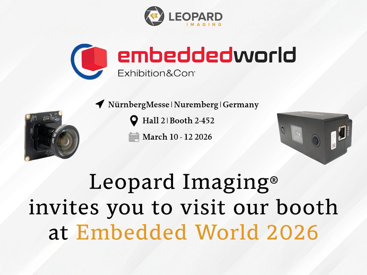 Leopard Imaging Inc. tweet media