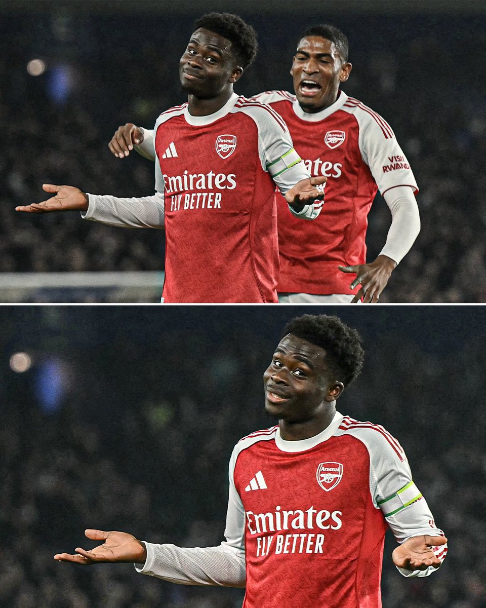 STARBOY DELIVERS AGAIN ⭐️
Bukayo Saka with the winning goal tonight. Big players decide big games. 🔥
Ice in his veins.#arsenal #bukayosaka