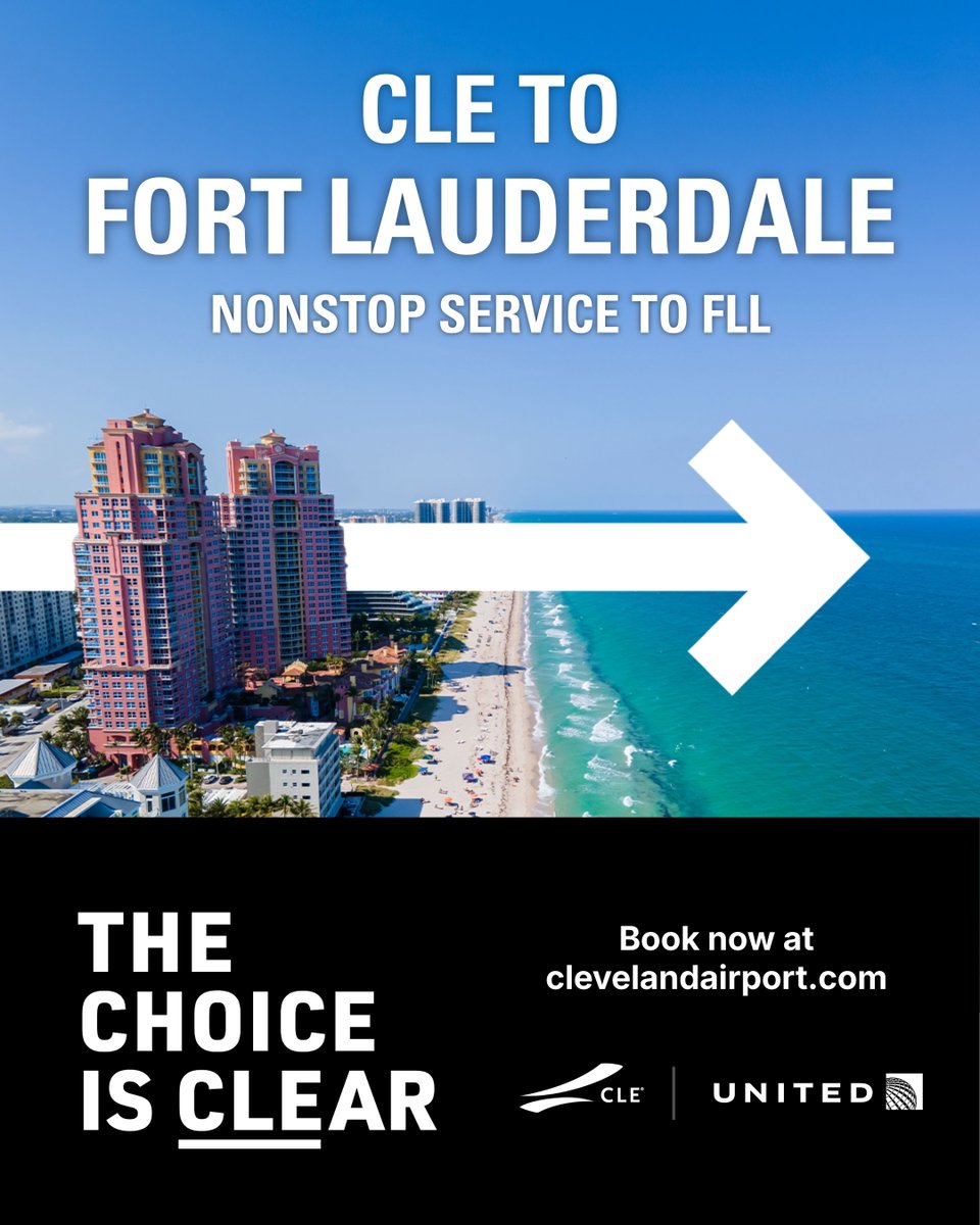 Cleveland Hopkins International Airport (CLE) tweet media