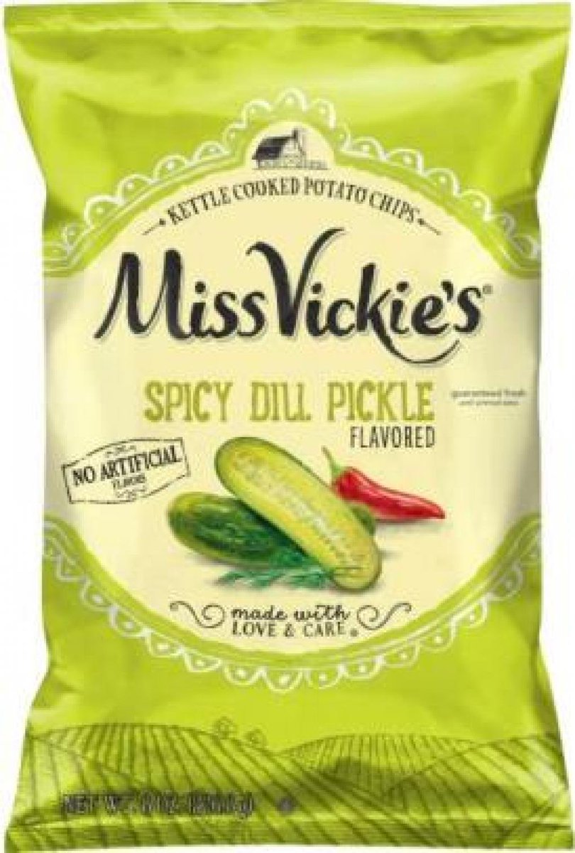 Frito-Lay Issues Voluntary #AllergyAlert on Undeclared Milk in Miss Vickie’s Spicy Dill Pickle Potato Chips.  fda.gov/safety/recalls…