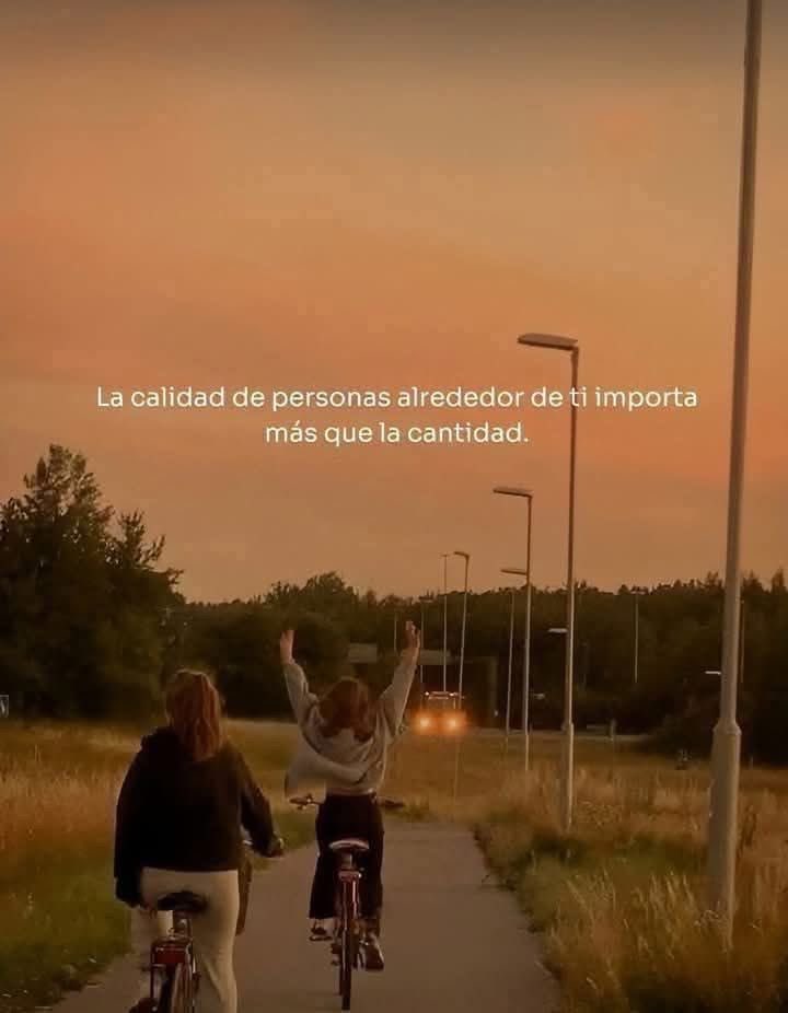 Rodéate de gente con buena vibra