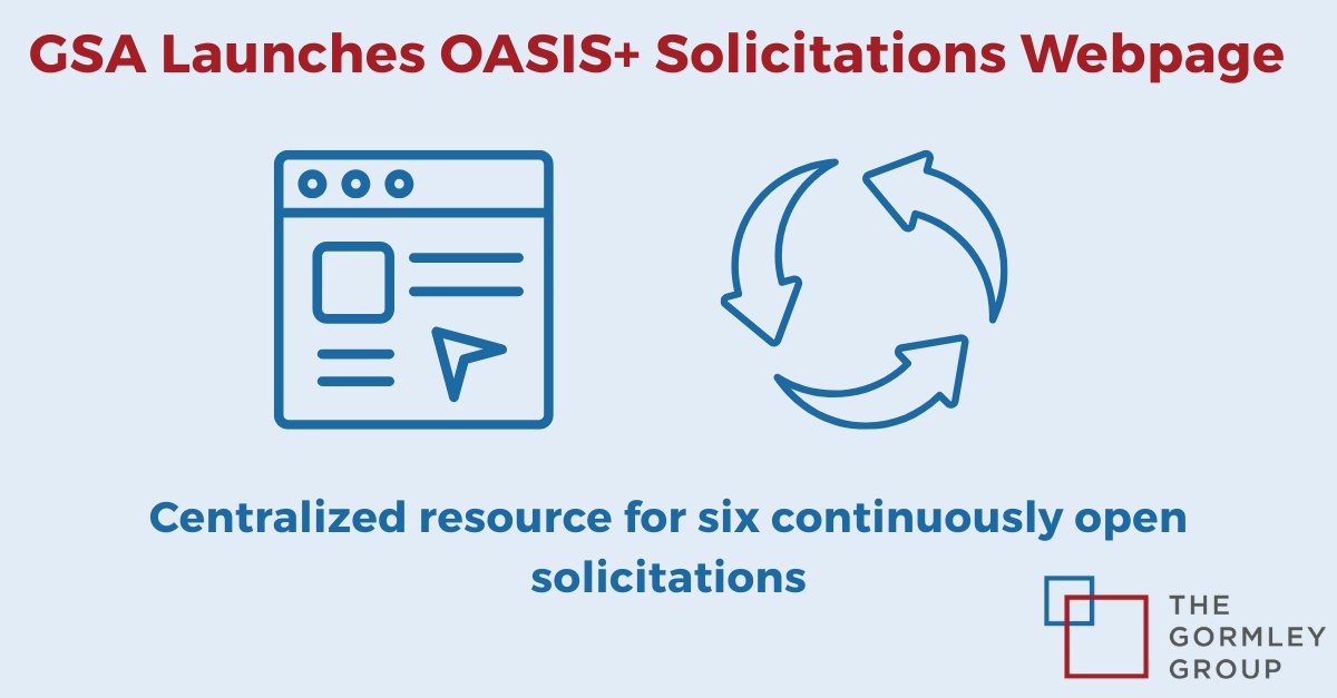 The Gormley Group GSA Schedule Consultants tweet media