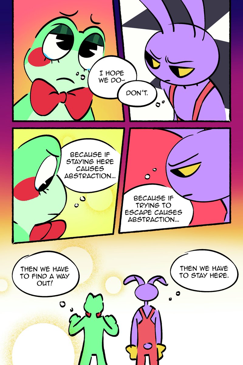 wow if only there was a 30+ page comic that explores this concept 