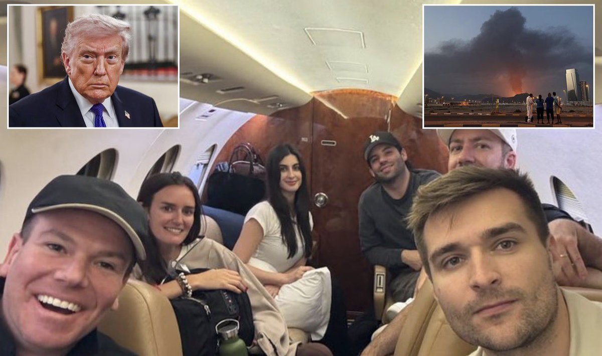 The administration made no plans to evacuate Americans at risk when the Iran war began. 

For friends of Trump, they had access to a private jet. 

Oil companies got a Navy escort. 

Regular Americans just got screwed.