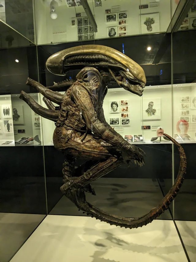 Costume designed by H.R. Giger for stuntman Eddie Powell in Alien (1979)