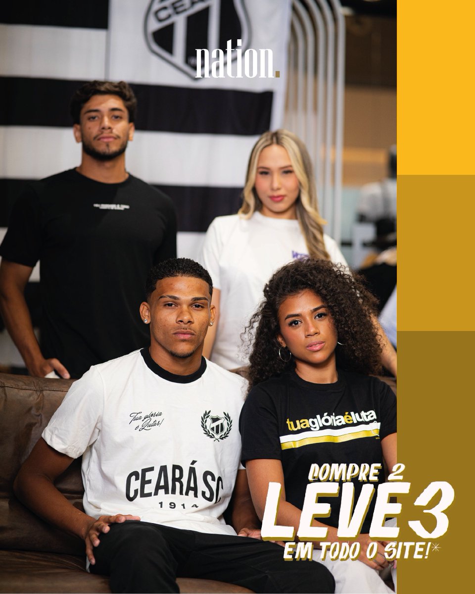 LojaNation's tweet photo. ÚLTIMOS DIAS PRA APROVEITAR! ⚫⚪🔥
🛒 𝘾𝙊𝙈𝙋𝙍𝙀 𝟮, 𝙇𝙀𝙑𝙀 𝟯
Escolha duas peças no site e a terceira é por nossa conta. Simples assim!

⏳ Só até domingo (08/03)! 

📲 Compre Agora: https://t.co/If9c467Dga

✅ WhatsApp - (85) 98788.3799 https://t.co/LjWS2TvjHq