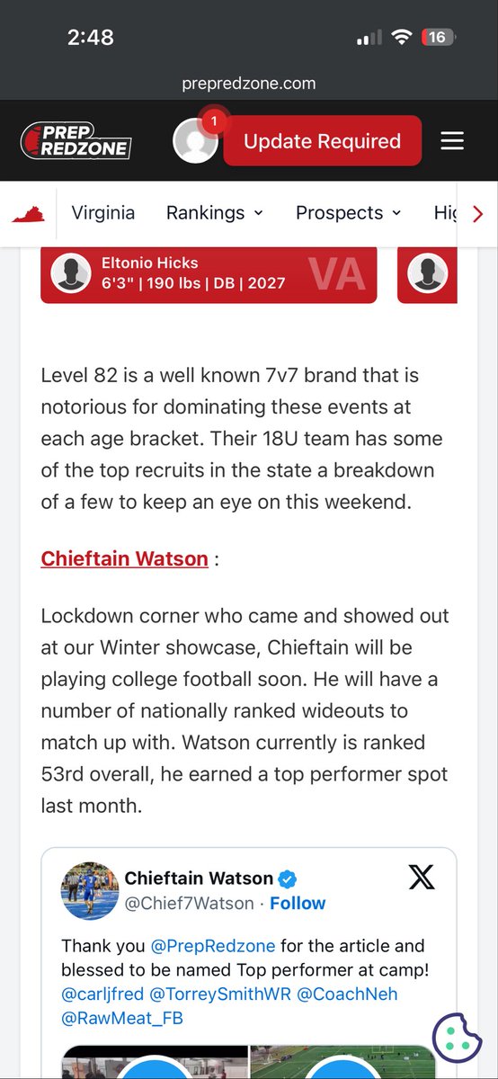 Chieftain Watson tweet media