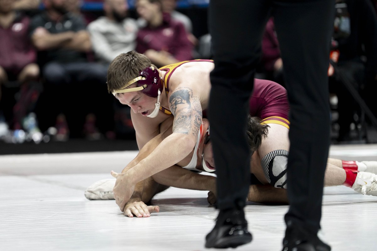 GopherWrestling's tweet photo. Excited to see what these #Gophers can do as they make their @B1GWrestling Championships debuts! 〽️ https://t.co/RRiUBpidRb