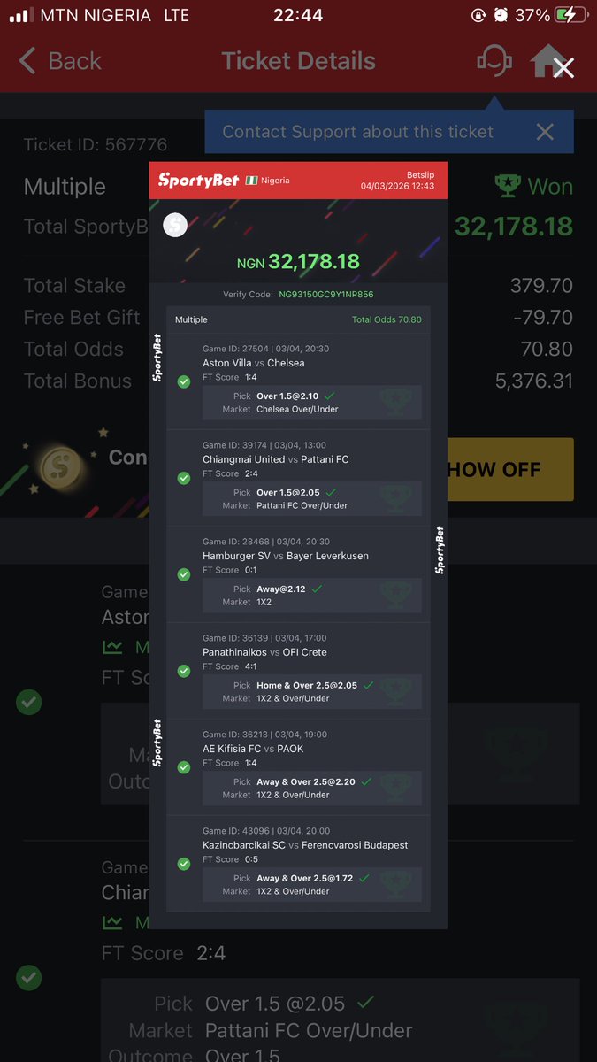 X2dollar's tweet photo. @DCO_ANALYSIS @Afc_saks1 Thank you sir… where have you been since this year that I have been losing… there is nothing like predict 1 ticket and stand by it… https://t.co/QLy5n1ANbB