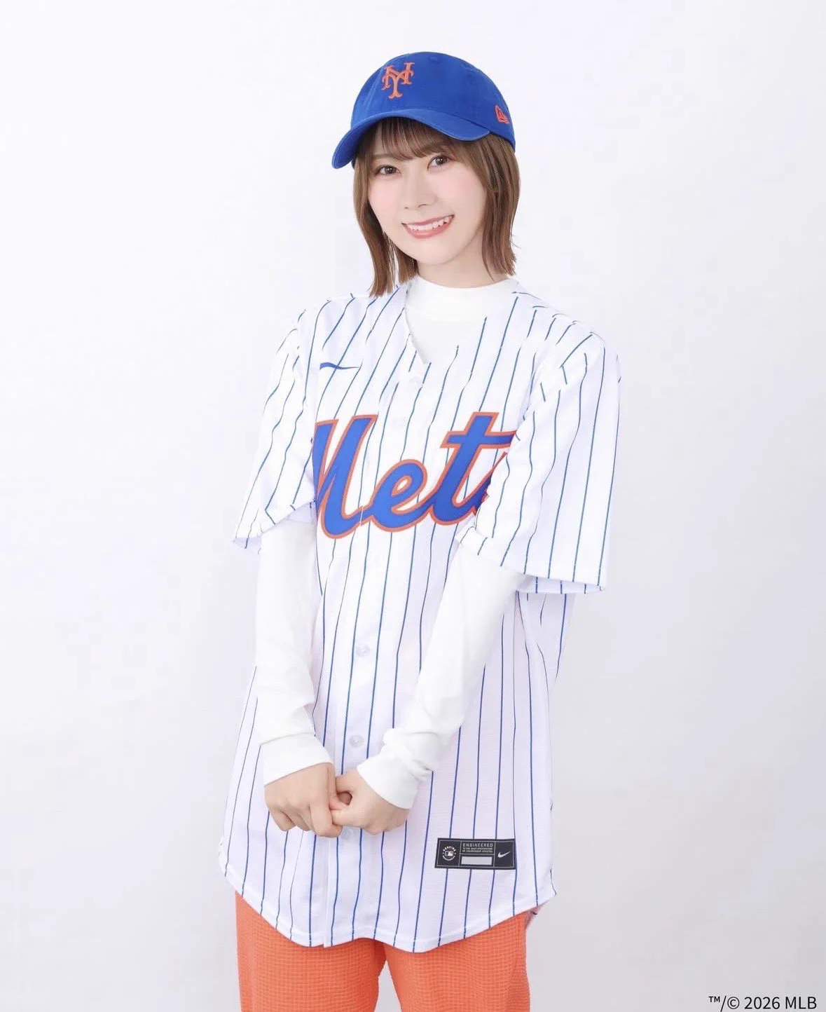 日向坂46がNew Era×MLB11球団コラボキャップ11種発表
