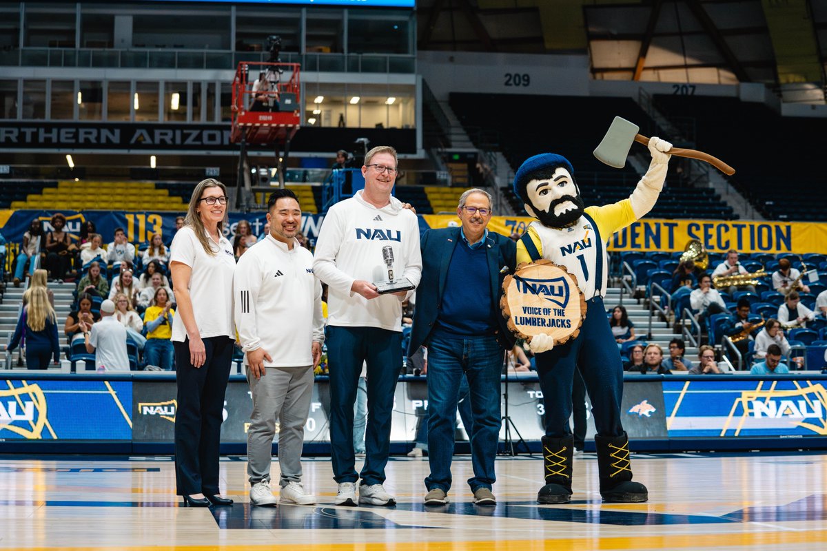 NAU Athletics tweet media