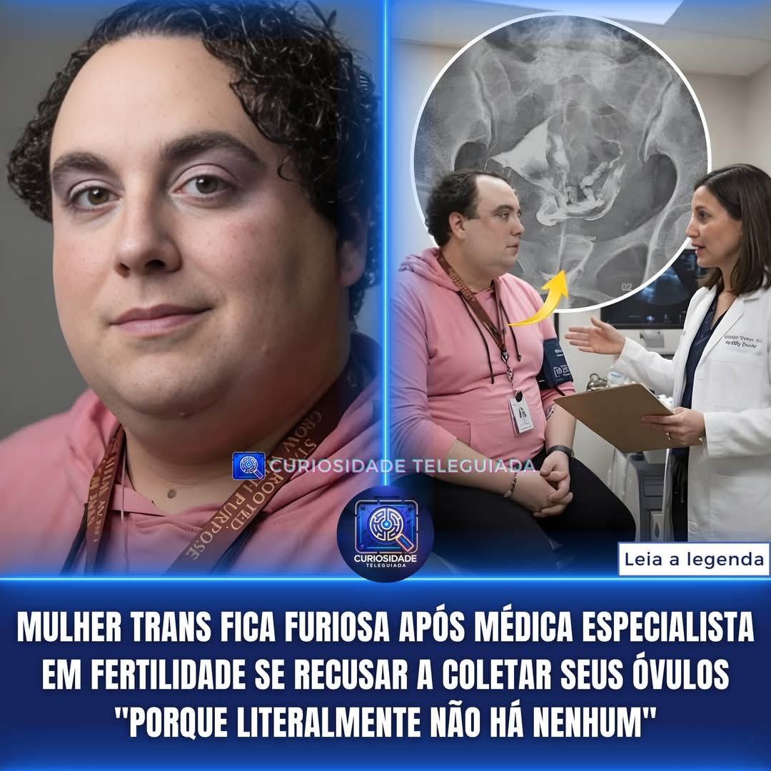 🧬💬 Um caso recente reacendeu debates sobre medicina, biologia e comunicação na área da saúde.

Uma mulher trans compartilhou nas redes sociais sua frustração após um especialista em fertilidade informar que não poderia realizar a coleta de óvulos, explicando que o procedimento