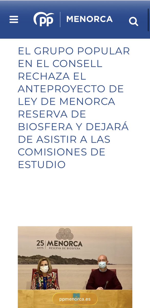 VFerrerOlives's tweet photo. “I no es va fer mai”

Vau posar tots es pals a ses rodes perquè precisament sa llei que fa possible limitar s’entrada de vehicles a Menorca no sortís endavant.

De fet, vau incloure sa limitació de vehicles dins es vostre concepte d’INVOLUCIÓ, com reduir places.

Només veneu fum. https://t.co/iGSjsnF6hN