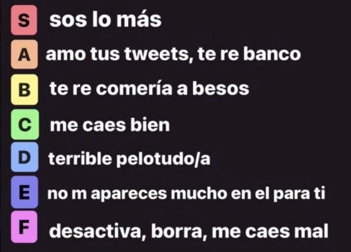 ¿Cuál soy para ustedes?