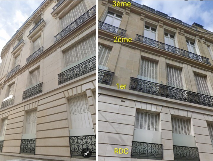 JozDire's tweet photo. À chaque étage des 1 & 1bis de la #RueChalgrin, les barreaux aux fenêtres diffèrent, rendant possible et l'identification du lieu mais donc aussi l'étage d'où sont prises ces photos depuis la salle de #BalletsRoses chez #EpsteinFrance
https://t.co/tbUeV1TnJz https://t.co/c3oo2DkxnY