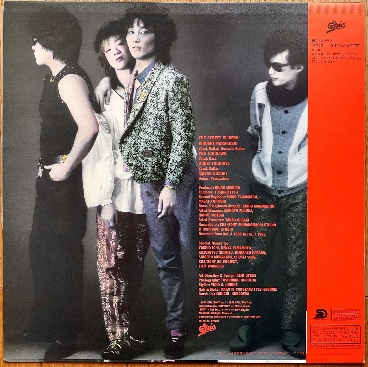 Limited_Night_'s tweet photo. 【今日は何の日】

ストリート・スライダーズ 
『Slider Joint』
『Blow The Night』発売①
（1983年3月5日）

Blow The Night
Downtown Sally
あんたがいないよる
Jumpin' Shoes
すれちがい
サテン・ドール
マスターベイション
のら犬にさえなれない
酔いどれDancer
Let It Roll https://t.co/D6k1ZoCaRL