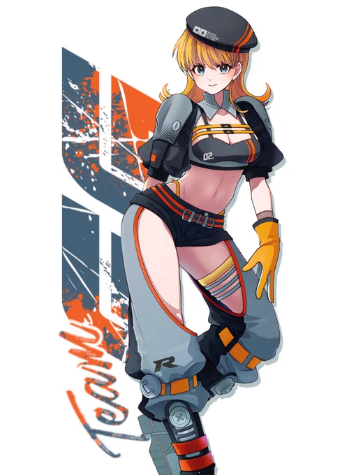 #ミニ四駆 #mini4wd #擬人化 ご依頼で描かせていただきました クールでかっこいいカラーリングのマシンで描いていて楽しかったです。 この度はありがとうございました