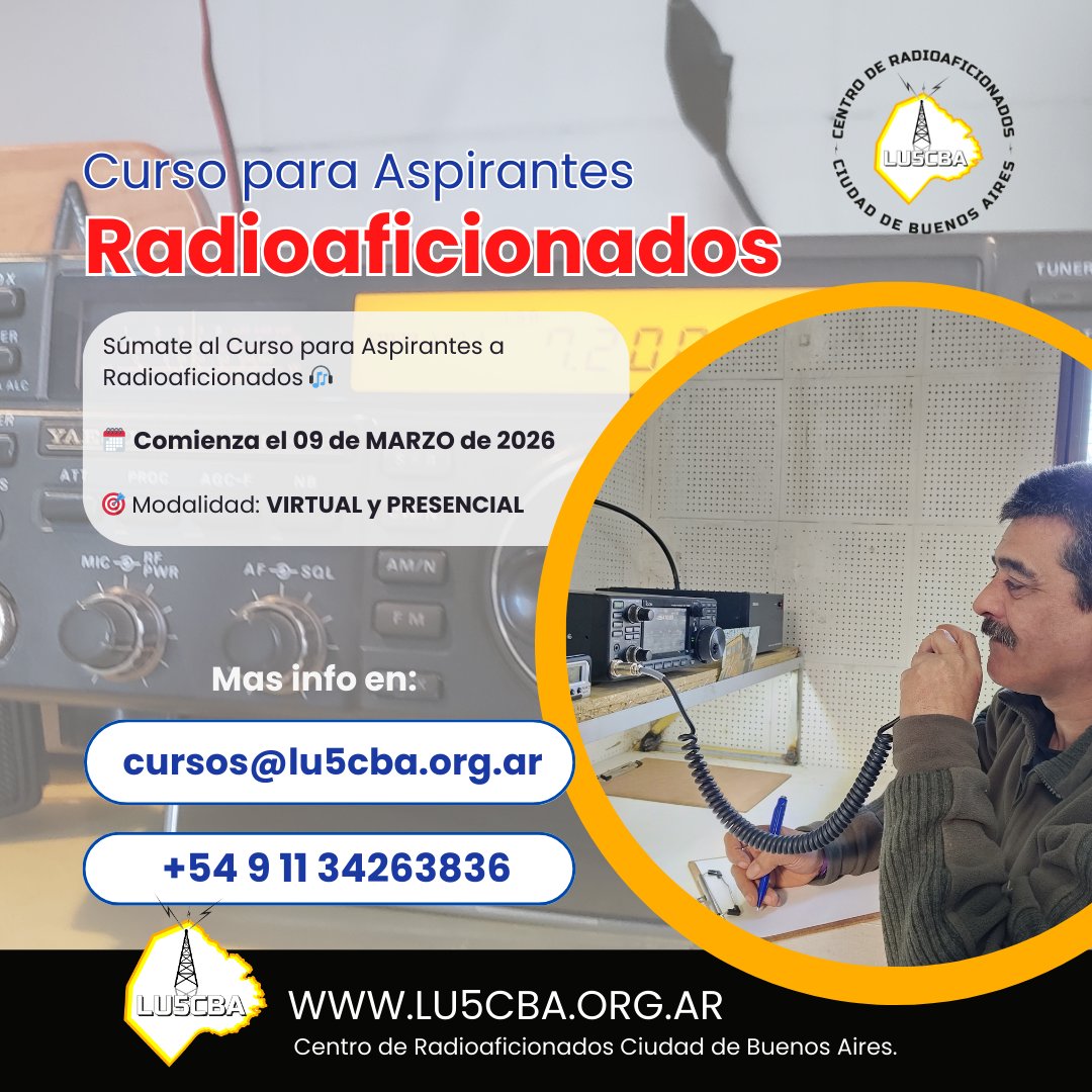 LU5CBA - Centro de Radioaficionados - CABA tweet media