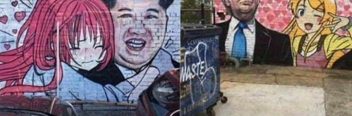 When World Leaders Enter the Anime Universe