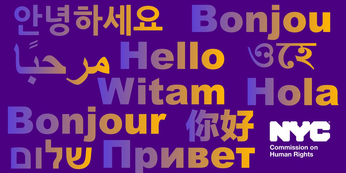 NYC Human Rights tweet media