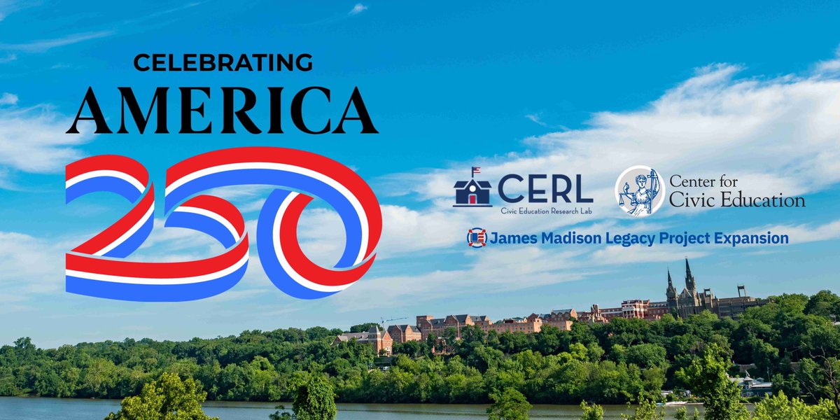 CivicEducation's tweet photo. Everyone has an opinion about civic education.

Very few conversations start with evidence.

Beginning Friday, educators will gather for the Ntl. Symposium on Civic Education Research to discuss what the data shows about civic learning.

Livestream: https://t.co/wldwW52H7t https://t.co/uYfywWu77v