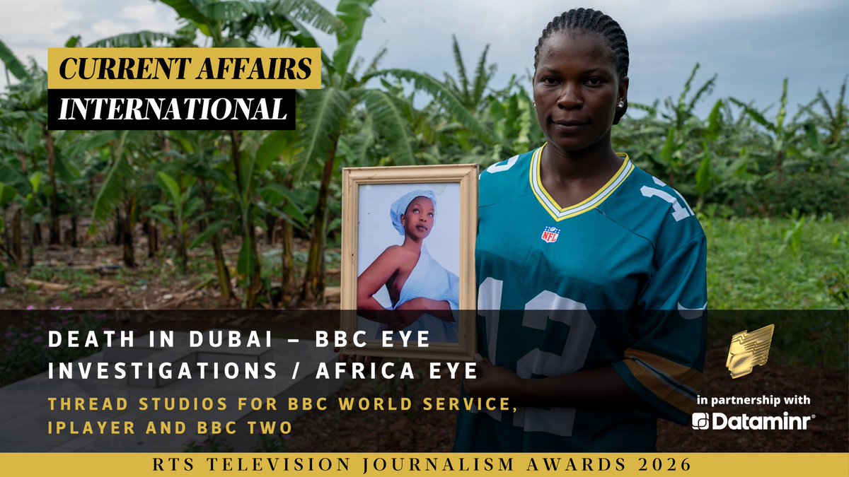 Royal Television Society tweet media