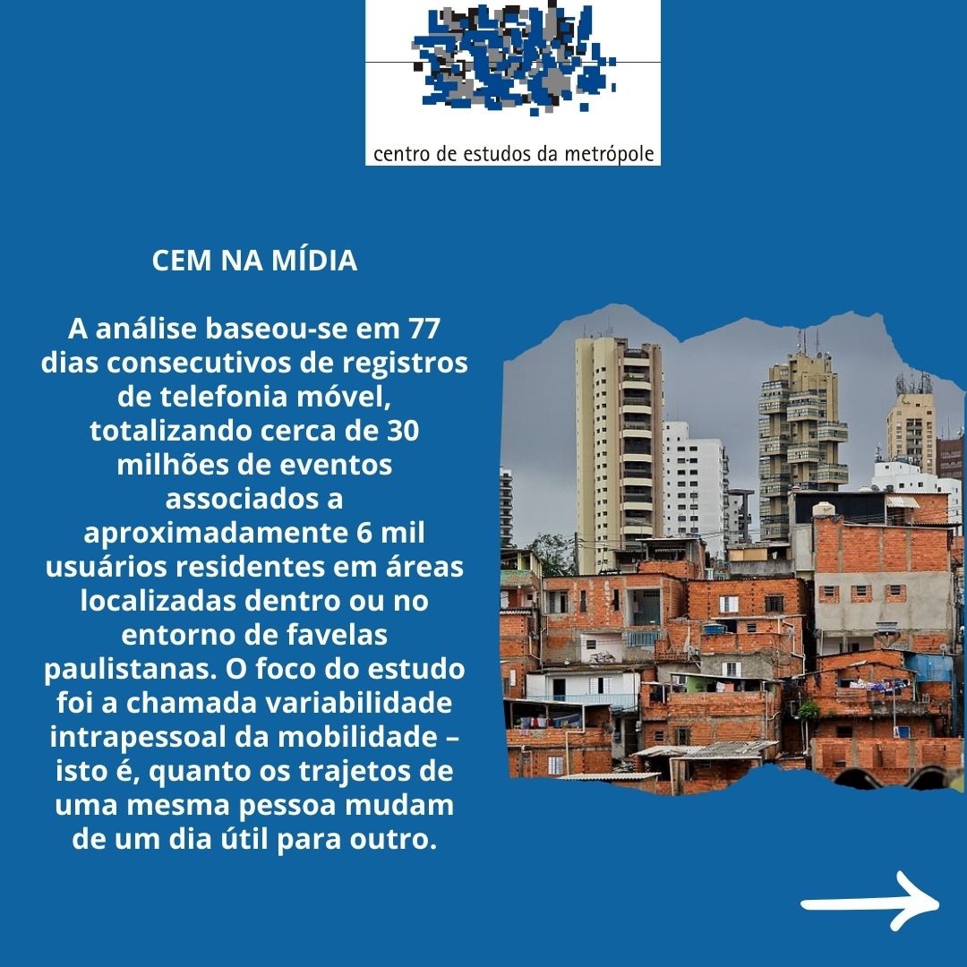 CEM-Centro de Estudos da Metropóle tweet media