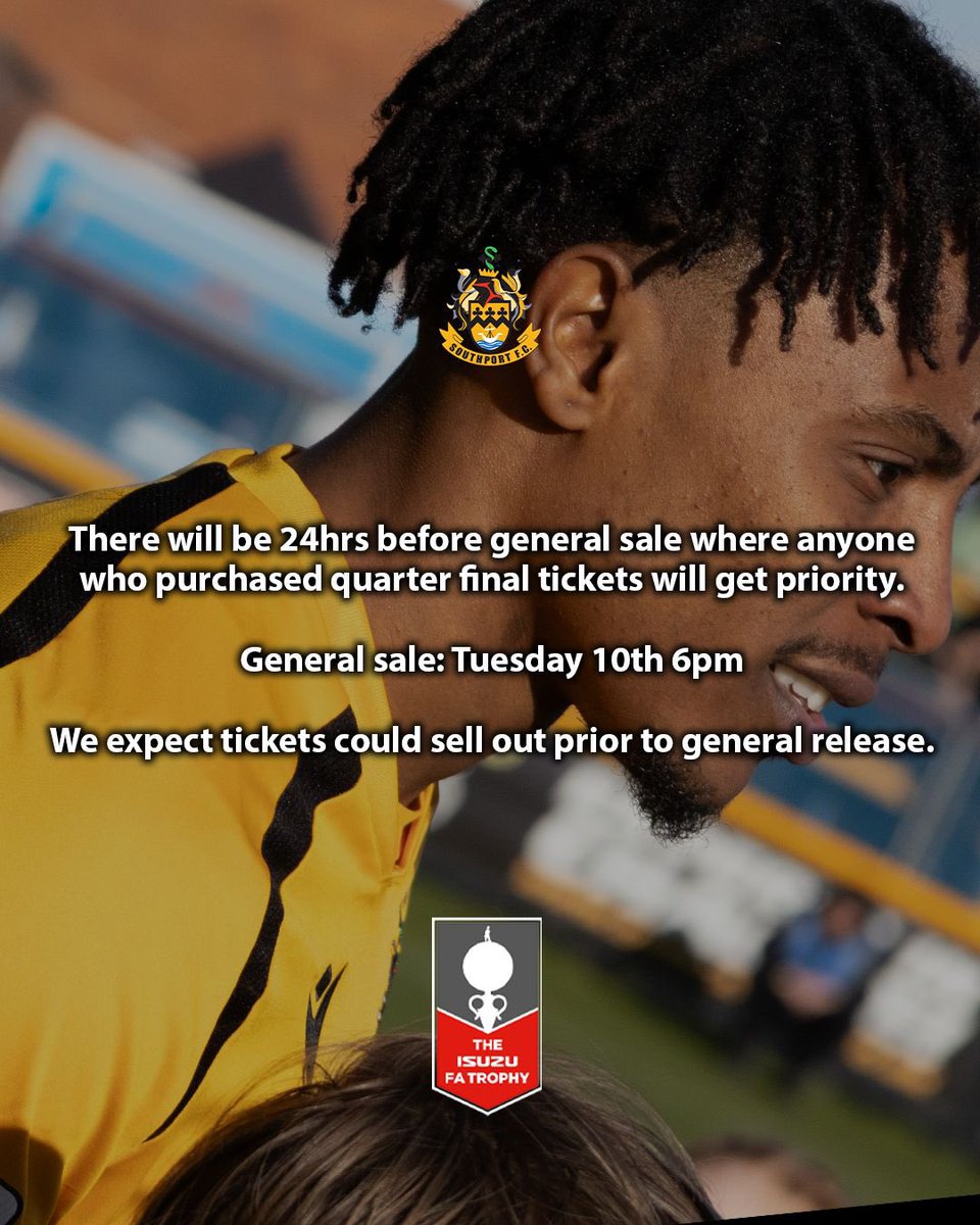 Southport Football Club tweet media