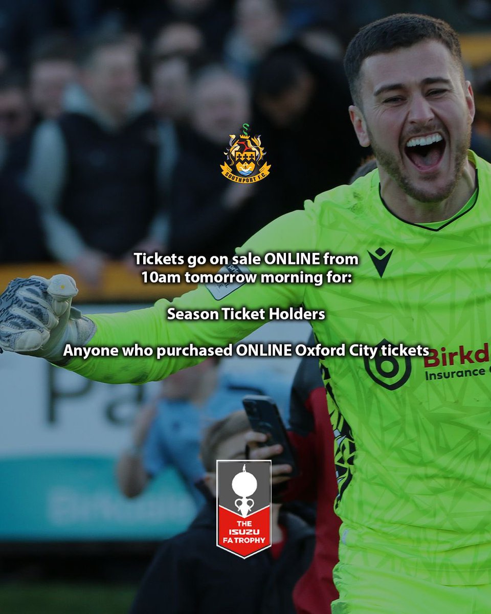 Southport Football Club tweet media