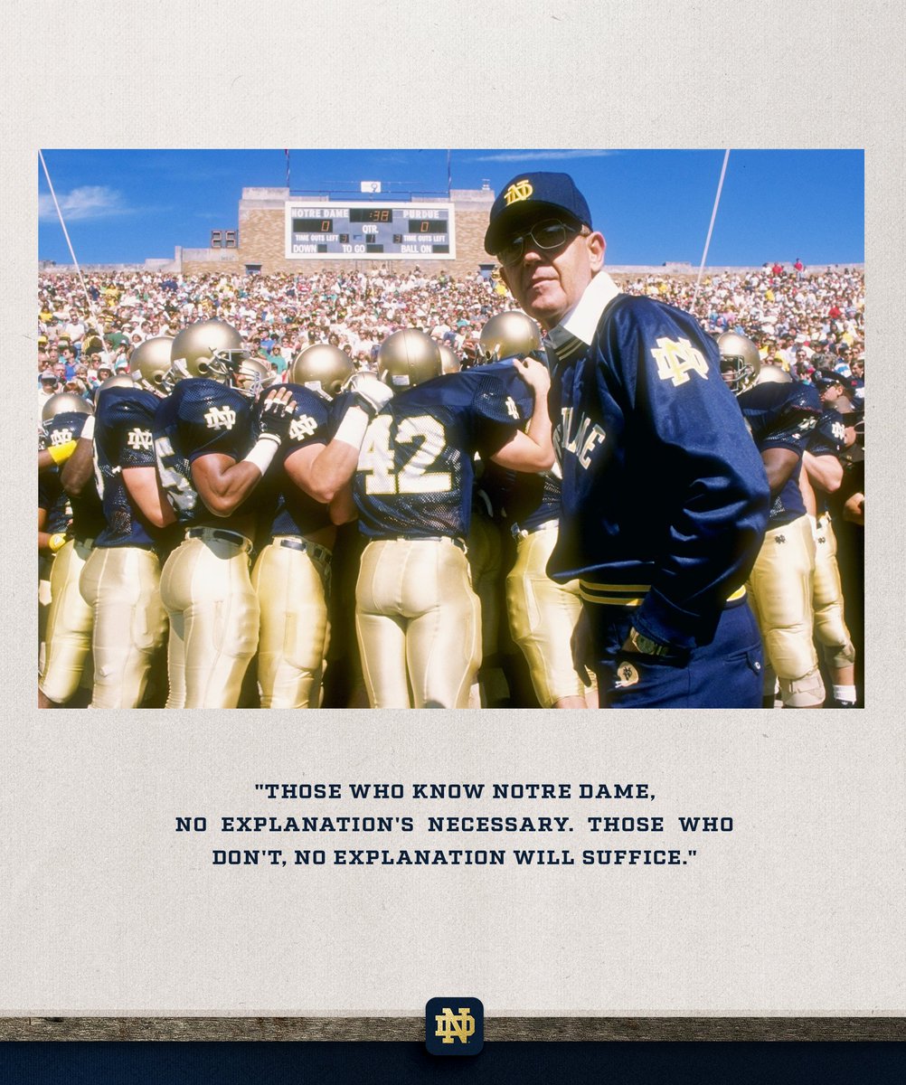 Notre Dame Football tweet media