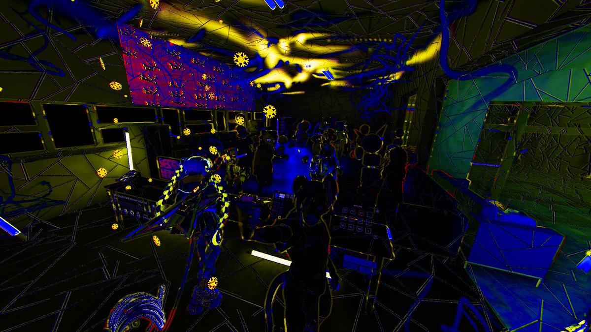 ClubChemis's tweet photo. THE OFFICE 001 PHOTOS FROM LAST NIGHT THANK YOU ALL FOR BEING THERE RAH #vrchat #vrdjs #vrrave #vrparty https://t.co/TDIOtt1CE0