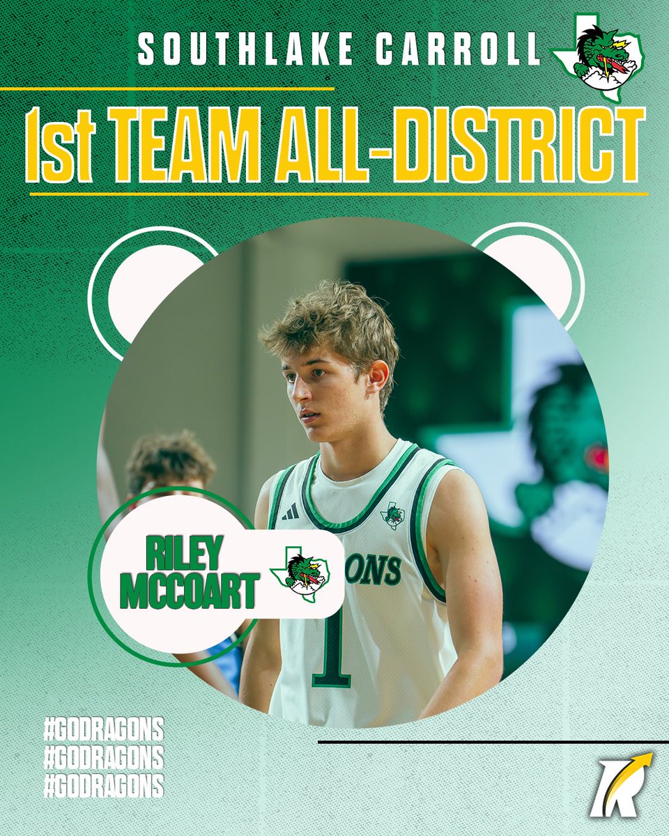 CarrollDragonBB's tweet photo. Congrats #️⃣1️⃣ Riley McCoart!
⭐️4-6A 1st Team All-District
🐲🏀 #5for1 https://t.co/Yv7Y2EXhrm