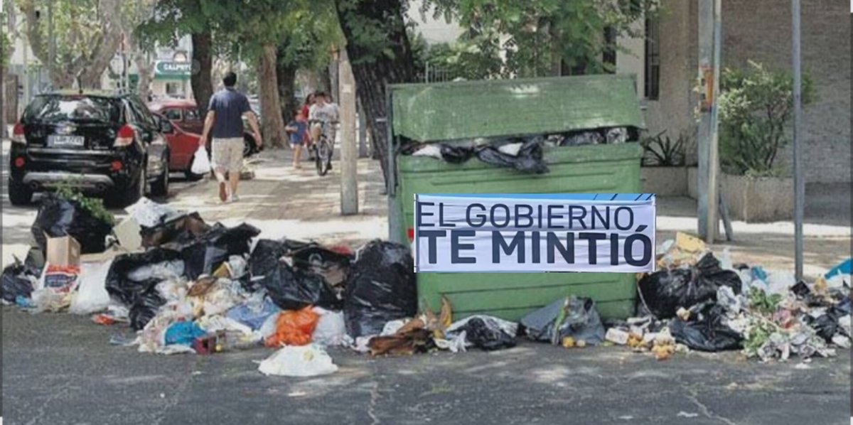 Mirá Mario, acá tenés otro pasacalle para levantar. 

LCDSM