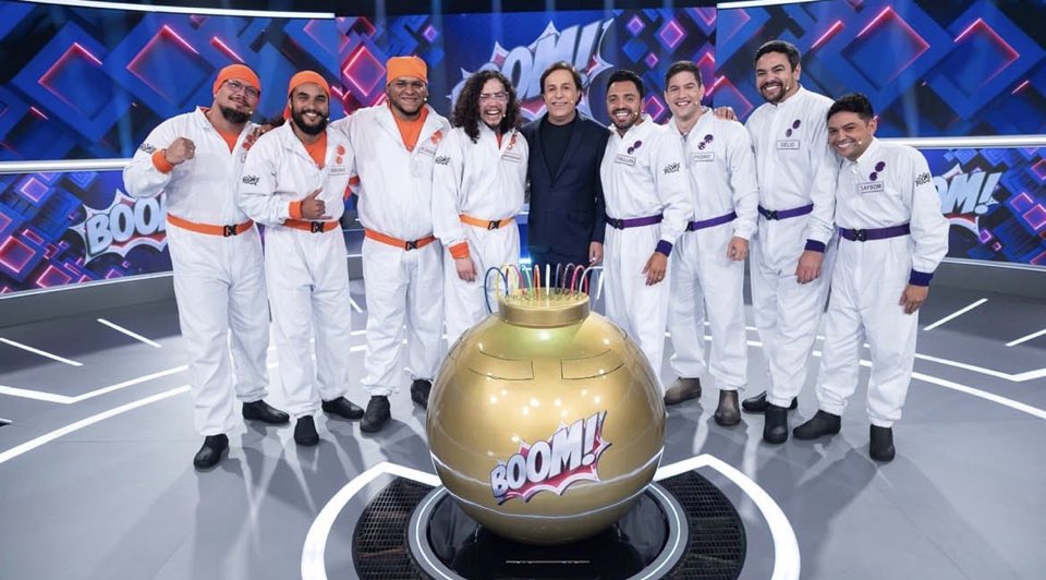 RecordistasOFC's tweet image. 🚨 Whindersson Nunes e Tirullipa são os primeiros convidados do #Boom!, novo game show da Record que estreia neste domingo (8), às 14h00, com o comando de Tom Cavalcante.