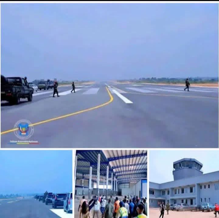 #RDC : Aéroport de #Bunia sous <a href="/fatshi13/">Félix A. Tshisekedi</a> .