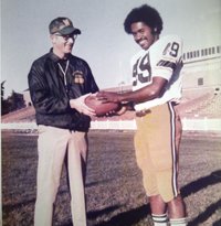 In 1970, West Virginia would defeat William &amp; Mary 43-7. Lou Holtz, who coached William &amp; Mary, confronted WVU Head Coach Bobby Bowden of running up the score.

Bobby Bowden told Holtz that he would have a closer game if he recruited more Williams and less Mary's.