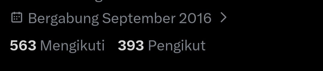 Ternyata udah dari 2016 di sini, tapi followers masih stay di 300. 📈
Yuk warga X yang budiman, bantu genapin ke 500 followers! Silakan absen di bawah ya biar langsung aku  back.
Semoga Ramadhan kali ini bawa berkah dan nambah banyak teman di sini. Gas mutualan, cenblu! 👊🏻💙