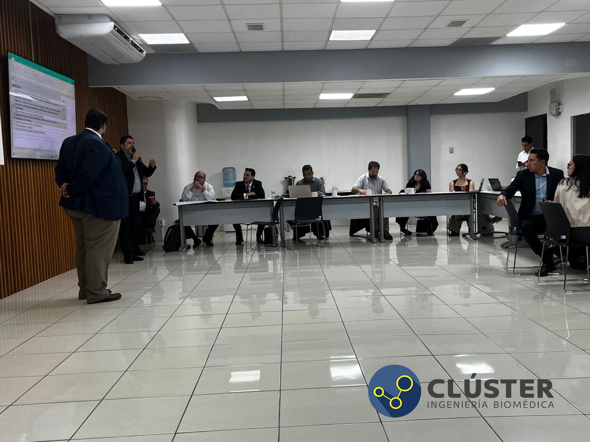 clusterinbio's tweet photo. 💫El Clúster de Ingeniería Biomédica de Jalisco en la reunión de planeación estratégica en SEDECO para fortalecer el sector de dispositivos médicos en el estado. https://t.co/q7a4PcuAE8