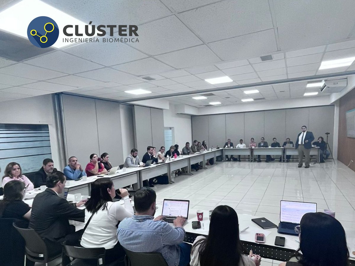 clusterinbio's tweet photo. 💫El Clúster de Ingeniería Biomédica de Jalisco en la reunión de planeación estratégica en SEDECO para fortalecer el sector de dispositivos médicos en el estado. https://t.co/q7a4PcuAE8